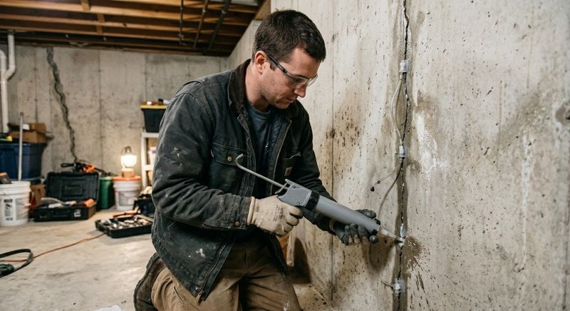 Basement Crack Repair in North Brunswick, NJ