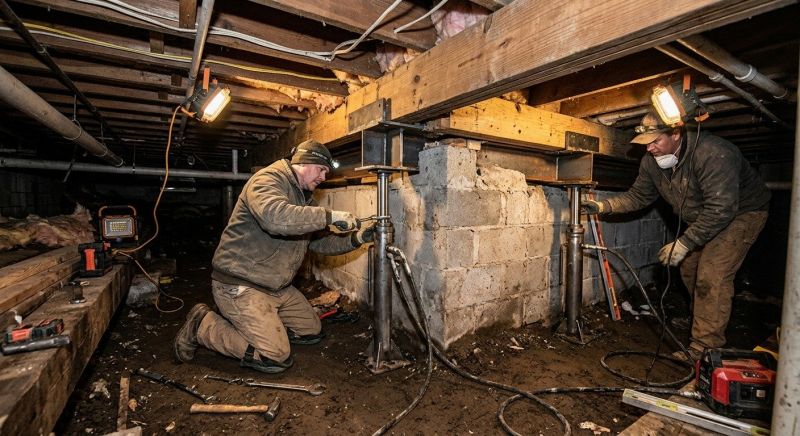Basement Foundation Repair in Middlesex County, NJ