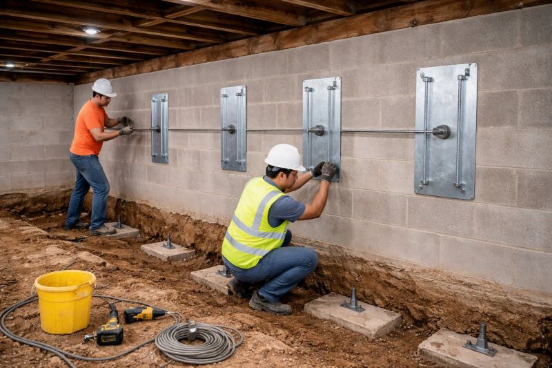 Basement Stabilization in North Brunswick, NJ