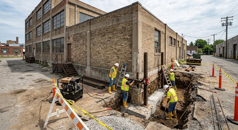 Building Foundation Repair in Monroe Township, NJ
