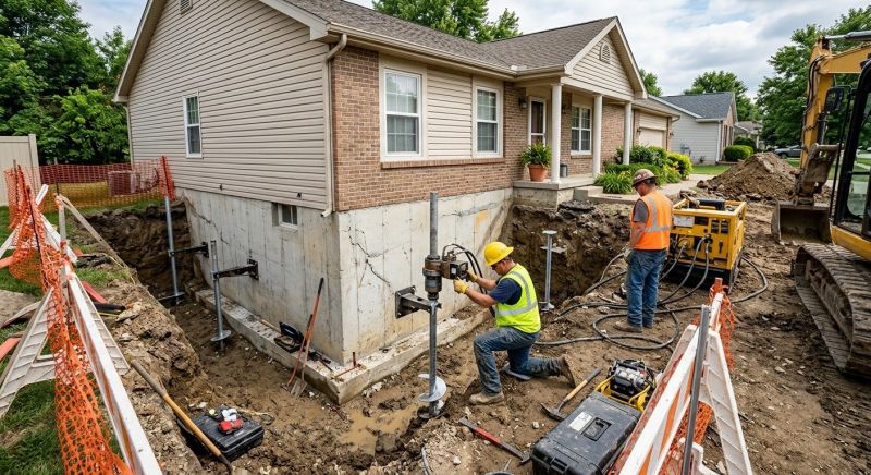 Building Foundation Repair in Morristown, NJ