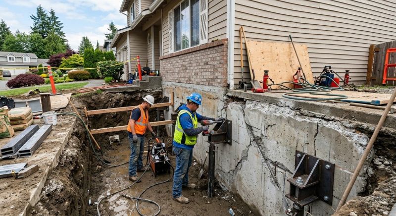 Concrete Foundation Repair in Colts Neck, NJ