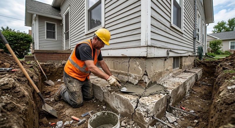 Concrete Foundation Repair in Morristown, NJ