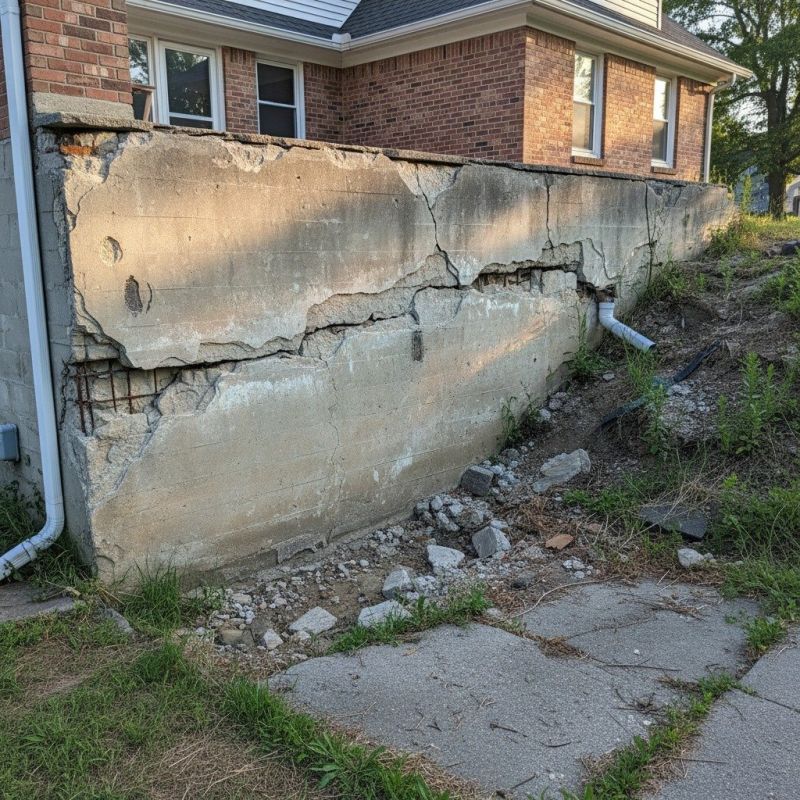 Cracked Foundation Repair in Mercer County, NJ