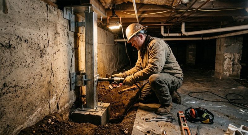 Crawlspace Foundation Repair in Bayonne, NJ