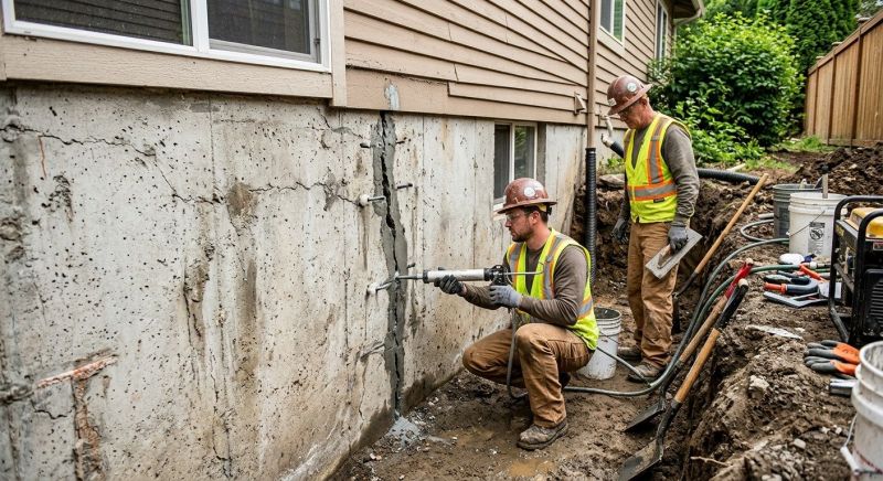 Foundation Cracks Repair in North Brunswick, NJ