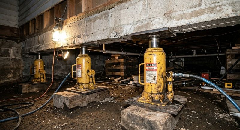 Foundation Jacking in Cranford, NJ