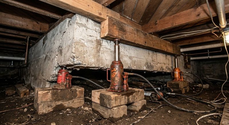 Foundation Jacking in Freehold, NJ