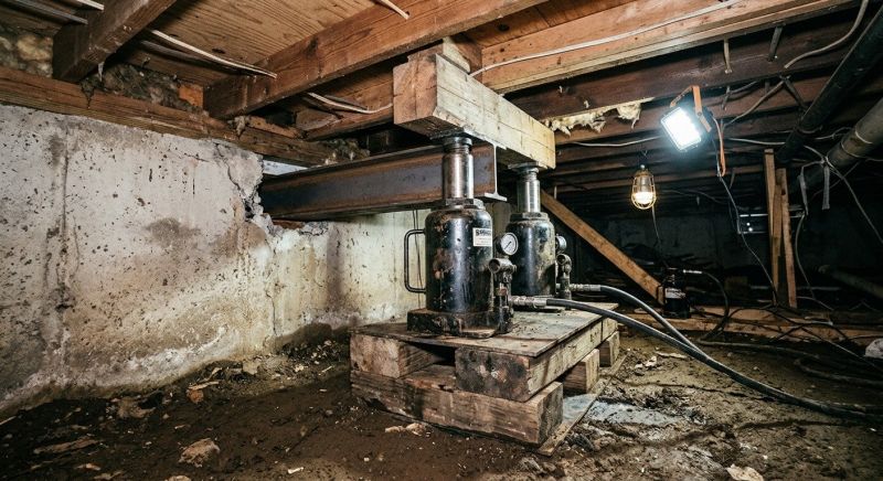 Foundation Jacking in Irvington, NJ