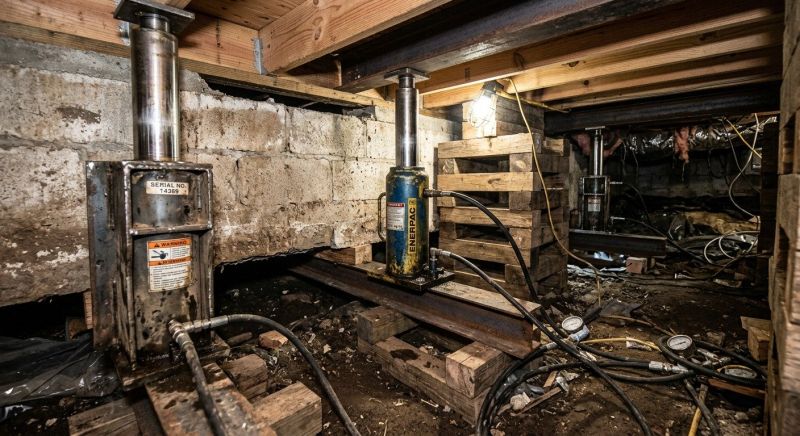 Foundation Jacking in Lambertville, NJ