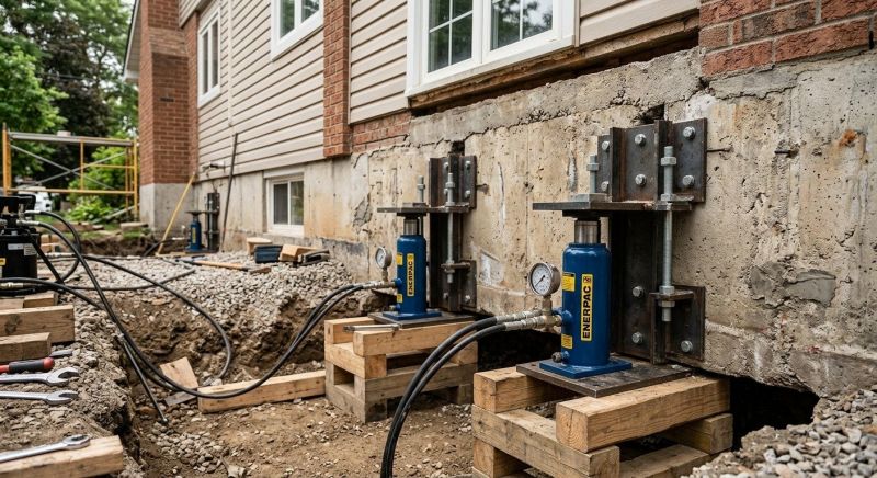 Foundation Jacking in Lambertville, NJ