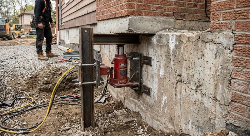 Foundation Jacking in Mercer County, NJ