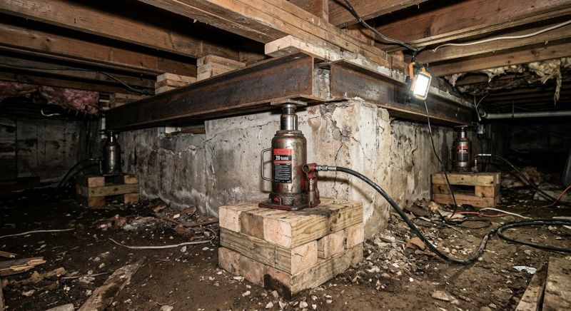 Foundation Jacking in Middlesex County, NJ