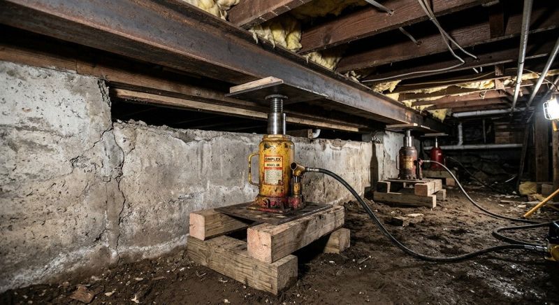 Foundation Jacking in Middlesex, NJ