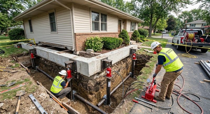 Foundation Jacking in Westfield, NJ