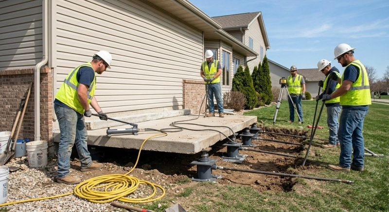 Foundation Lifting in Freehold, NJ