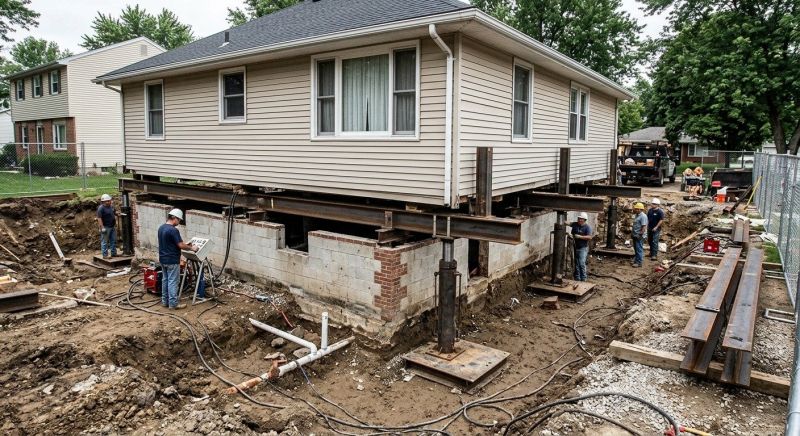 Foundation Lifting in Hillside, NJ