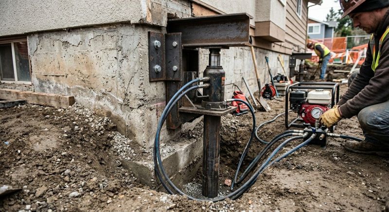 Foundation Lifting in Lebanon, NJ