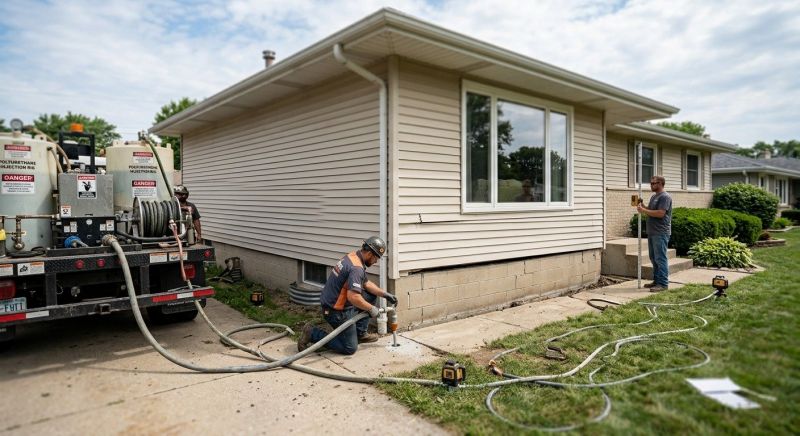 Foundation Lifting in Marlboro, NJ