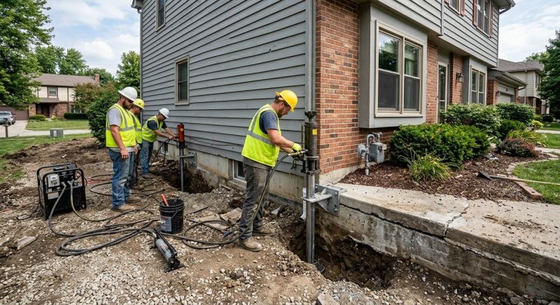 Foundation Stabilizing in Bayonne, NJ