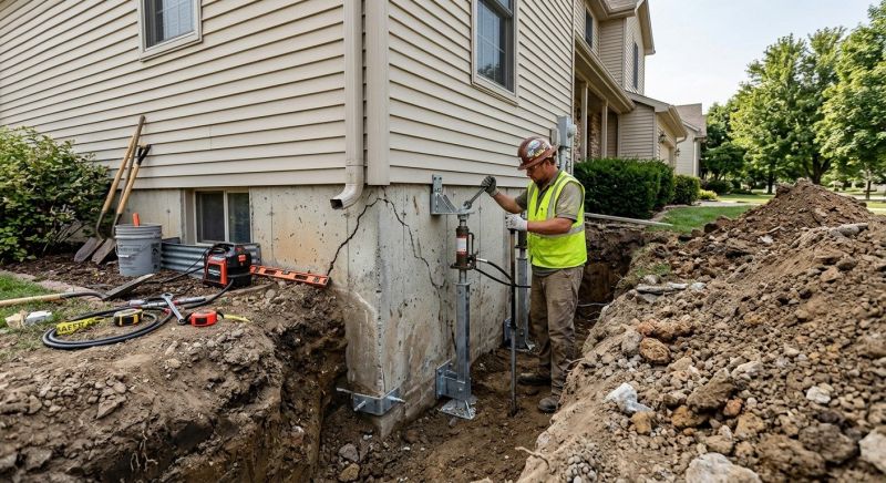 Foundation Stabilizing in Berkeley Heights, NJ