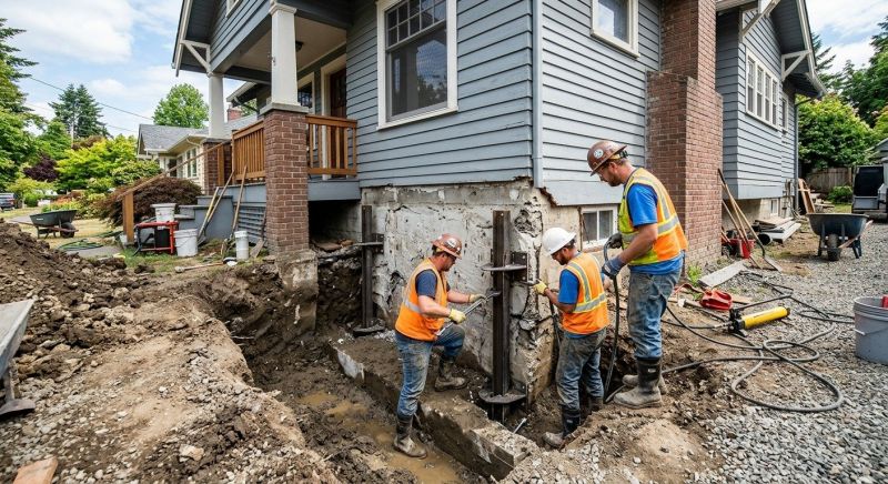 Foundation Stabilizing in Colonia, NJ