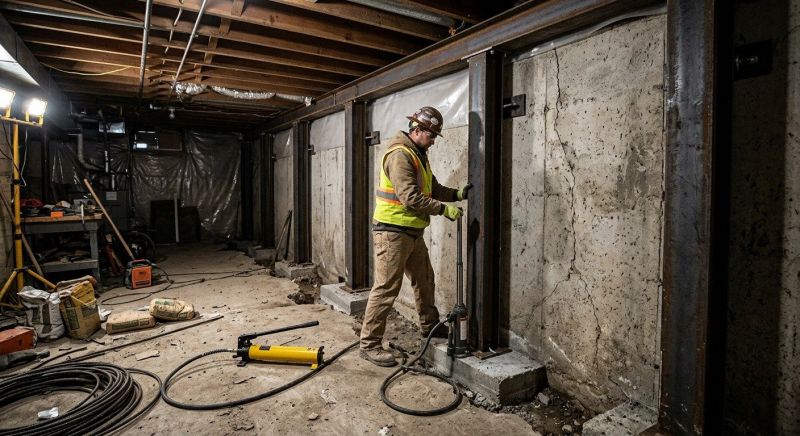 Foundation Stabilizing in Hunterdon County, NJ