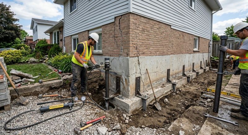 Foundation Stabilizing in Lincroft, NJ