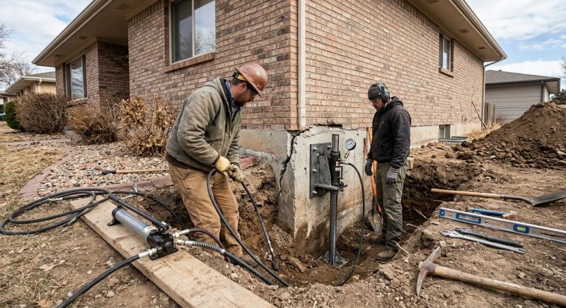Foundation Stabilizing in Lincroft, NJ
