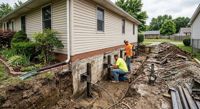 Foundation Stabilizing in Madison, NJ