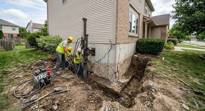 Foundation Stabilizing in Maplewood, NJ