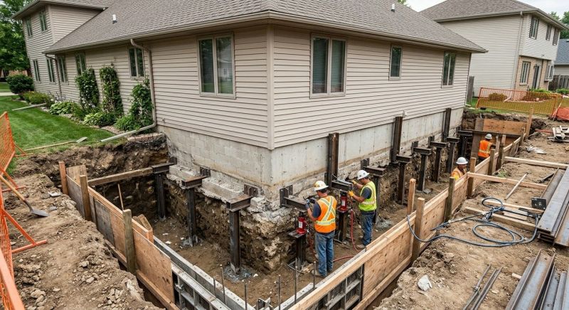 Foundation Underpinning in North Brunswick, NJ