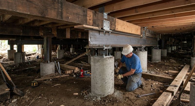 Foundation Underpinning in North Brunswick, NJ