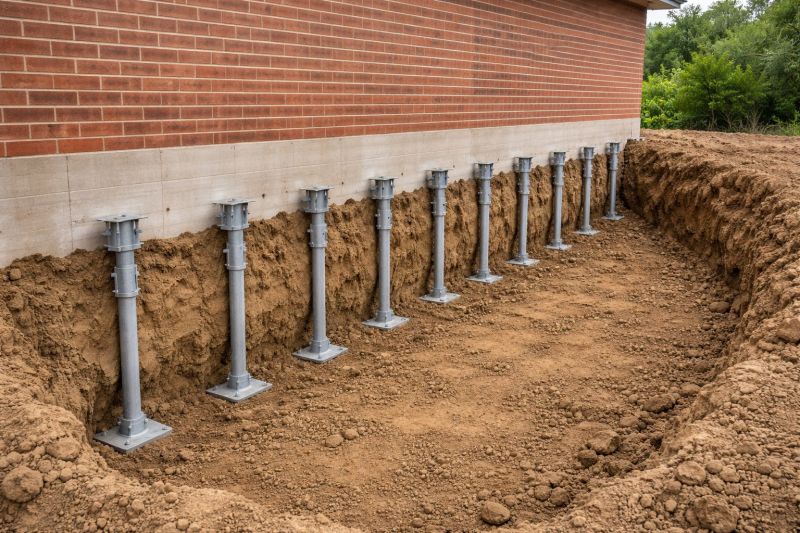 Helical Pile Installation in North Brunswick, NJ