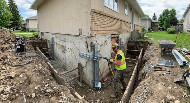 Home Foundation Repair in Bedminster, NJ