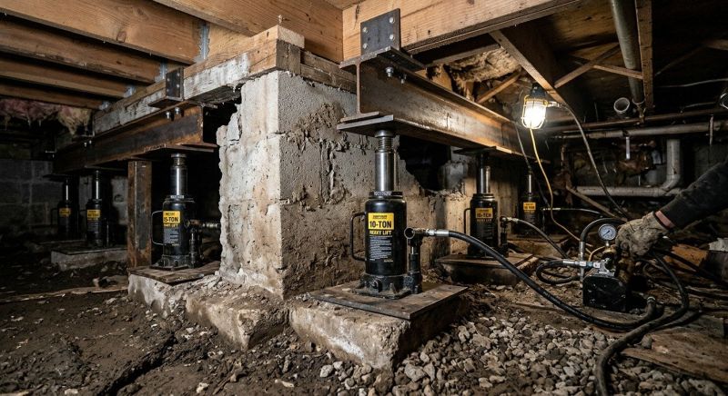 House Leveling in Matawan, NJ