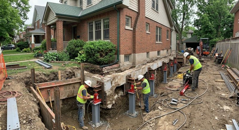 House Underpinning in North Brunswick, NJ