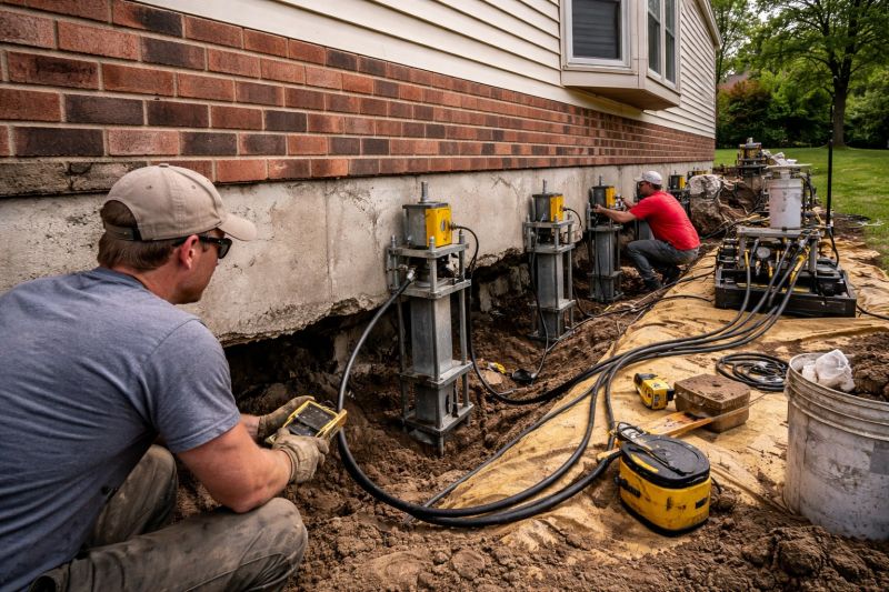 Settling Foundation Service in Bridgewater, NJ