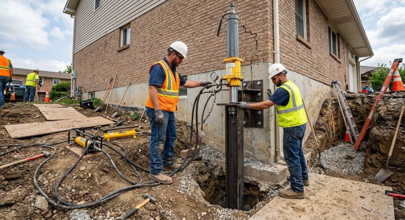 Settling Foundation Service in Metuchen, NJ