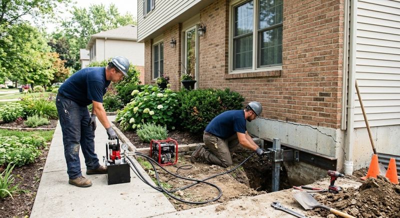 Settling Foundation Service in Middlesex, NJ