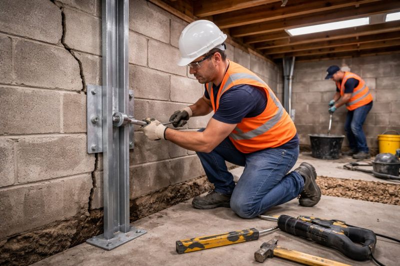 Structural Foundation Repair in Bedminster, NJ