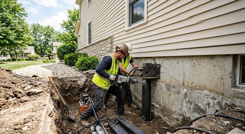 Structural Foundation Repair in Lincroft, NJ