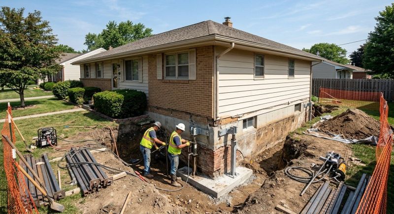 Structural Foundation Repair in Mercer County, NJ