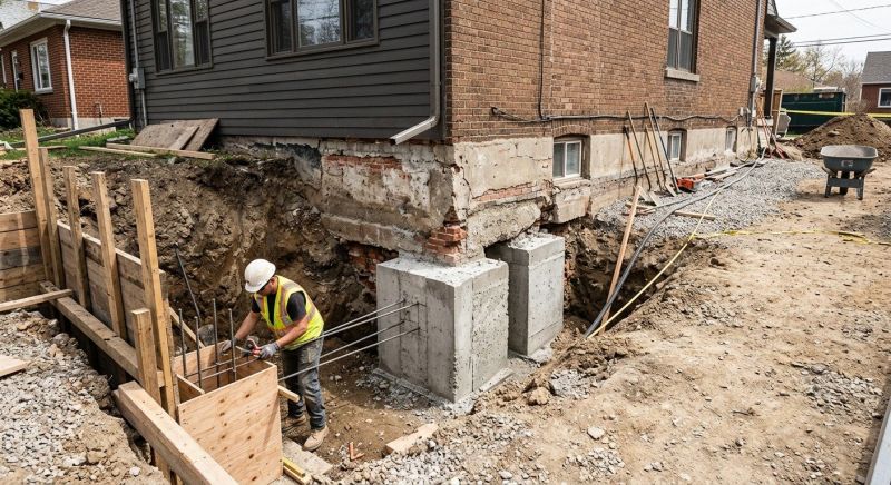 Structural Underpinning in North Brunswick, NJ