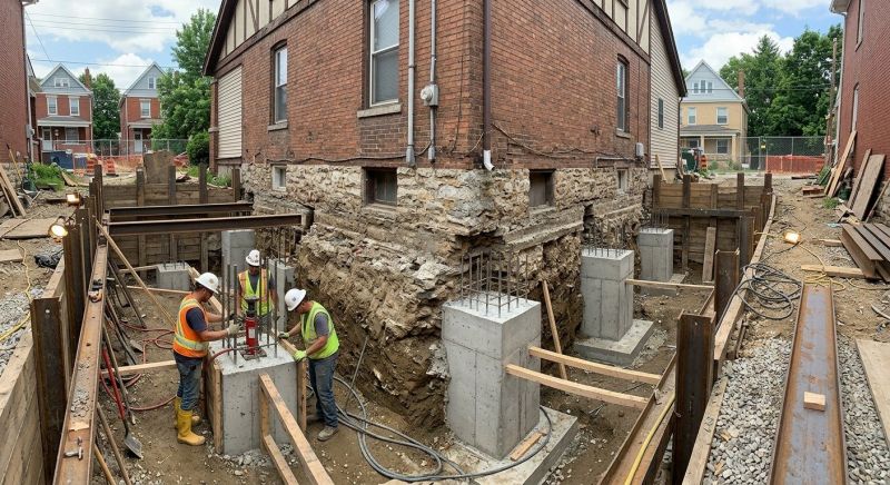Structural Underpinning in North Brunswick, NJ
