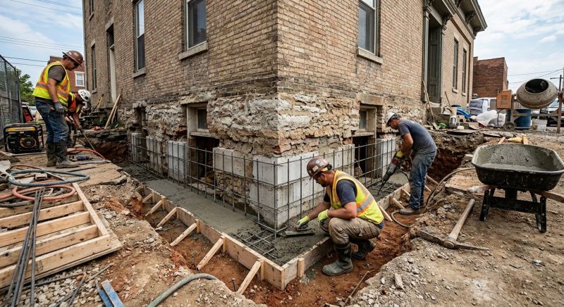 Underpinning Repair in North Brunswick, NJ